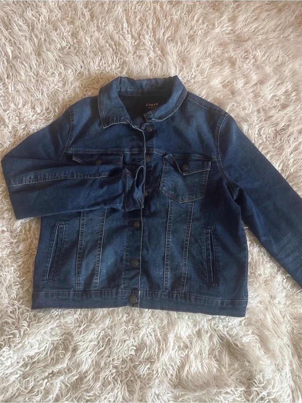 Dark Blue Denim Jacket - CRAVE
